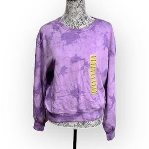 Member’s Mark Purple Tie-Dye Sweatshirt – Women’s Medium – NWT